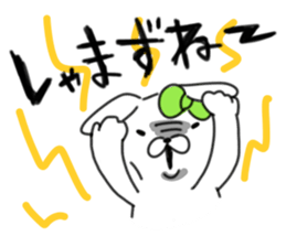 rabbit girl usapun5 sticker #11147228