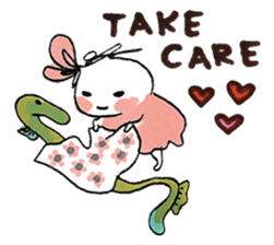 Little Pink & Brokiga sticker #11147502