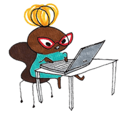 Little Pink & Brokiga sticker #11147508