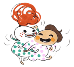 Little Pink & Brokiga sticker #11147518