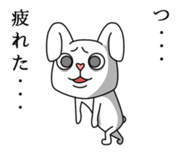 a long ear rabbit sticker #11147922