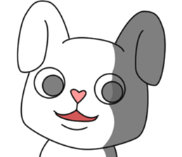 a long ear rabbit sticker #11147924