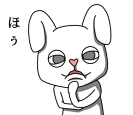 a long ear rabbit sticker #11147936