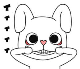 a long ear rabbit sticker #11147938