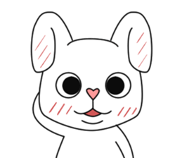 a long ear rabbit sticker #11147946