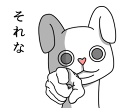 a long ear rabbit sticker #11147949