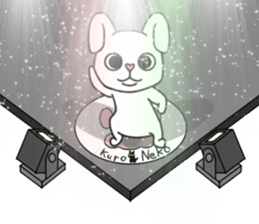 a long ear rabbit sticker #11147951