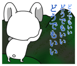 a long ear rabbit sticker #11147952