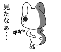 a long ear rabbit sticker #11147955