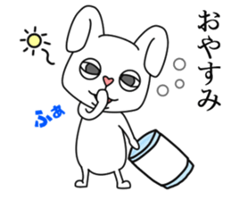 a long ear rabbit sticker #11147958