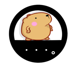 Kyapibara haunt Note 2 sticker #11148005