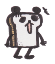 Bread-Panda sticker #11148087