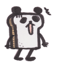 Bread-Panda sticker #11148087