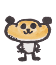 Bread-Panda sticker #11148088