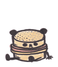 Bread-Panda sticker #11148090