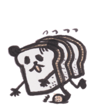 Bread-Panda sticker #11148093
