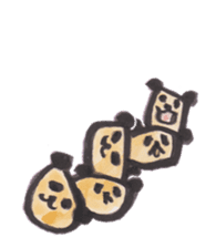 Bread-Panda sticker #11148095