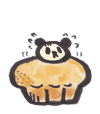 Bread-Panda sticker #11148102