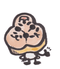 Bread-Panda sticker #11148110