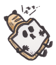 Bread-Panda sticker #11148119