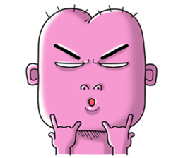 Bidji Head! - Epic Otaku Face - sticker #11148327