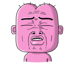 Bidji Head! - Epic Otaku Face - sticker #11148332