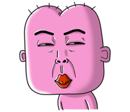 Bidji Head! - Epic Otaku Face - sticker #11148336