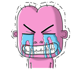 Bidji Head! - Epic Otaku Face - sticker #11148337
