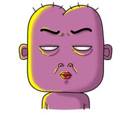 Bidji Head! - Epic Otaku Face - sticker #11148357