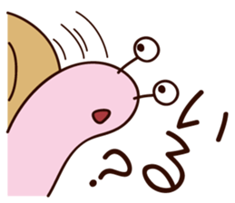 The daily life's words, Snail Sticker sticker #11148625