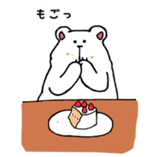 my white bear and penguin sticker #11149728