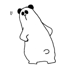 my white bear and penguin sticker #11149733