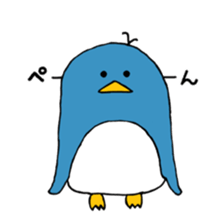 my white bear and penguin sticker #11149750