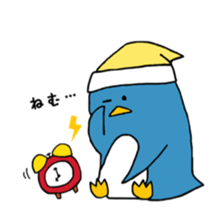 my white bear and penguin sticker #11149752