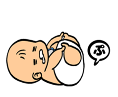 A flabby baby sticker #11149898