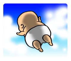 A flabby baby sticker #11149902
