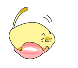 Fatty Kitty sticker #11149952