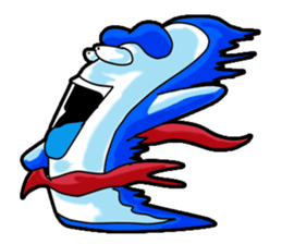 Drag pull brother - hello !! sticker #11150420