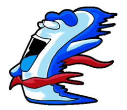 Drag pull brother - hello !! sticker #11150420