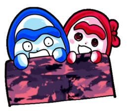 Drag pull brother - hello !! sticker #11150431