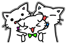 seven rainbow cats part6 sticker #11150955