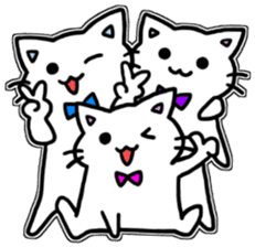 seven rainbow cats part6 sticker #11150956