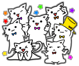 seven rainbow cats part6 sticker #11150959