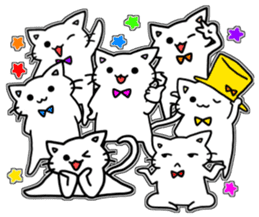 seven rainbow cats part6 sticker #11150959
