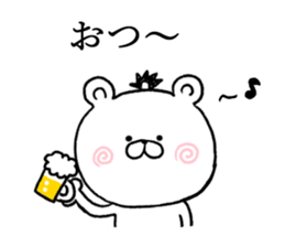 rakugaki kuma02 sticker #11151452