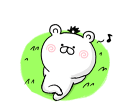 rakugaki kuma02 sticker #11151469