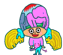 Imagination girl2 sticker #11151529
