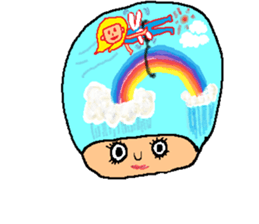 Imagination girl2 sticker #11151539
