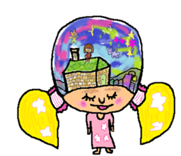 Imagination girl2 sticker #11151542