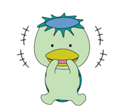 Kappa is Japanese UMA 3 sticker #11151740